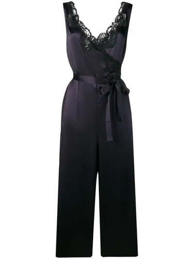 Stella Mccartney Tie Waist Jumpsuit - 蓝色 In Blue