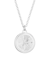 ASTLEY CLARKE WOMEN'S SMALL STERLING SILVER & WHITE SAPPHIRE STAR PENDANT NECKLACE,0400010661910