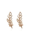 ROSA DE LA CRUZ LEAF EARRINGS