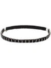 SAINT LAURENT GRID CHAIN HEADBAND