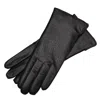 1861 Glove Manufactory Assis - Women's Leather Gloves In Black In Black