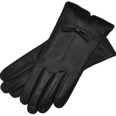 1861 Glove Manufactory Avellino - Women's Leather Gloves In Black Nappa Leather