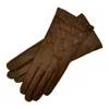 1861 Glove Manufactory Brown Firenze - Women's Nappa Leather Gloves In Marrone In Brown