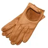 1861 Glove Manufactory Brown Shield & Style - Men's Nappa Leather Urban Gloves In Camel In Brown