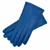 1861 Glove Manufactory Cremona - Women's Handmade Leather Gloves In Royal Blue In Blue