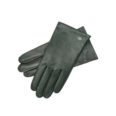 1861 Glove Manufactory Men's Hamerli Gaston Green Leather Gloves