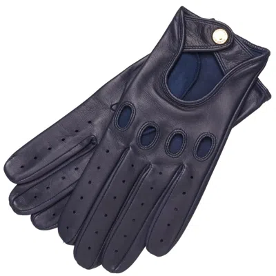 1861 Glove Manufactory Men's Hamerli Louis Blue Driving Gloves