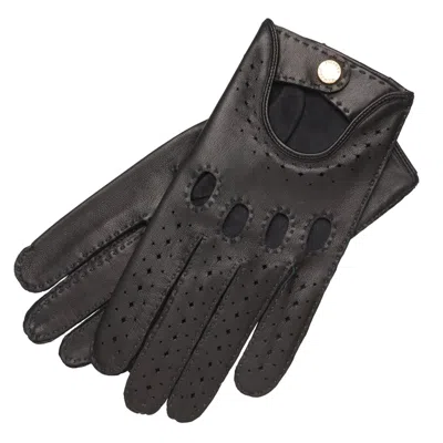 1861 Glove Manufactory Men's Hamerli Philippe Black Driving Gloves