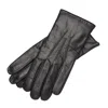 1861 Glove Manufactory San Severo - Men's Leather Gloves In Black In Black