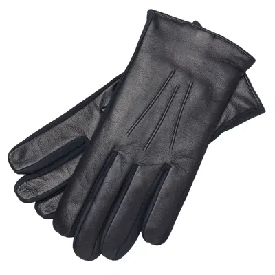1861 Glove Manufactory Sassari Men's Nappa Leather Gloves In Blue Navy
