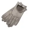 1861 Glove Manufactory Shield & Style - Women's Nappa Leather Urban Gloves In Grey In Grey