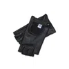 1861 Glove Manufactory Siracusa - Women's Fingerless Driving Gloves In Black In Black