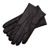 1861 Glove Manufactory Treviso - Hand Sewn Men's Gloves In Black In Black