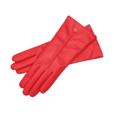 1861 Glove Manufactory Women's Hamerli Colette Red Leather Gloves