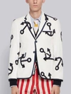 THOM BROWNE THOM BROWNE EMBROIDERED ANCHOR CORDUROY SPORT COAT,MJC001B0472513252245