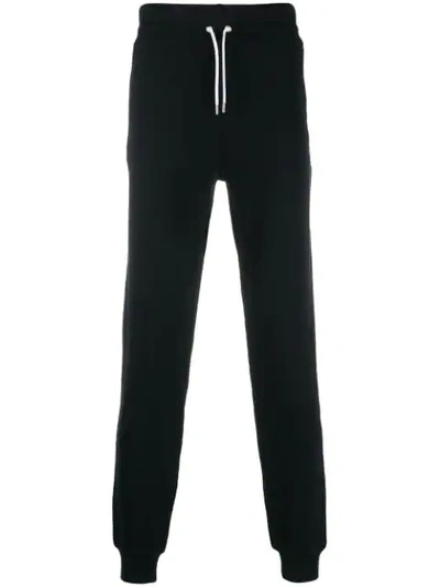 Maison Kitsuné Plain Track Pants In Black