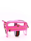 GUCCI GUCCI OPHIDIA MINI TRANSPARENT SHOULDER BAG