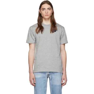 Comme Des Garçons Play Comme Des Garcons Play 灰色 Heart Patch T 恤 In 1 Grey