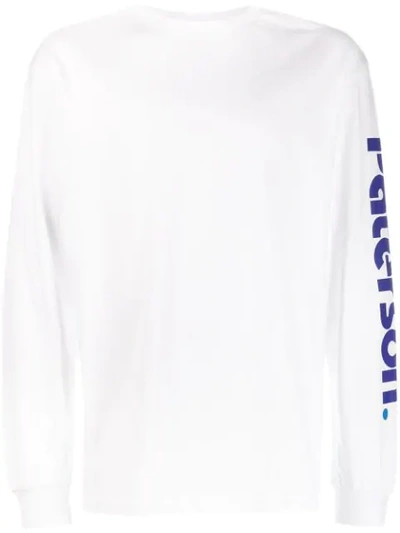 Paterson Printed Logo Shirt In White