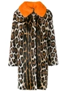 LISKA Netta leopard print coat