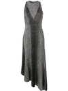 GIVENCHY SLEEVELESS ASYMMETRIC DRESS