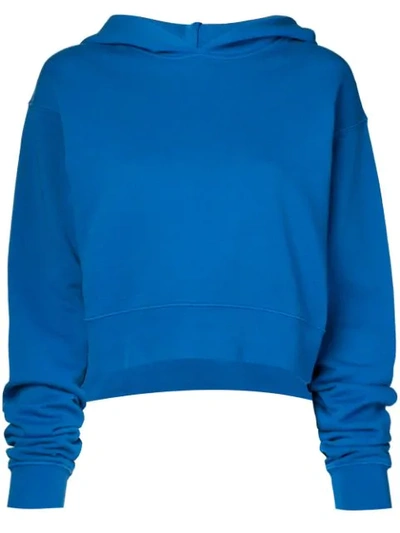 Artica Arbox Cropped Logo Hoodie - 蓝色 In Blue