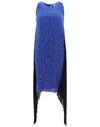 KENZO KENZO ASYMMETRIC PLEATED DRESS