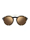 GIVENCHY 54MM ROUND SUNGLASSES,400097380011