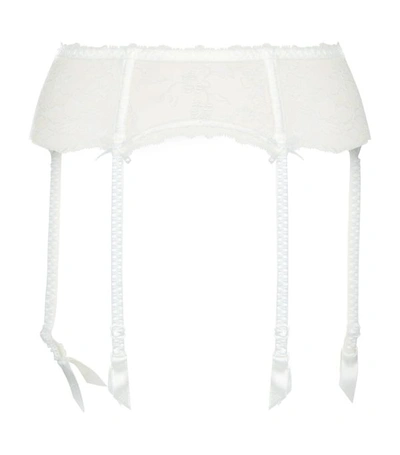 Lise Charmel Art Et Volupte Lace Suspender Belt In Ecru Nacre