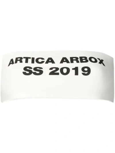 Artica Arbox Logo Tube Top In White