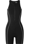 ALL ACCESS TURNER ZIP-FRONT STRETCH BODYSUIT