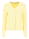 ALESSANDRA RICH CABLE KNIT CARDIGAN,10921471