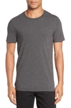 Vince Slim Fit Crewneck T-shirt In Heather Carbon