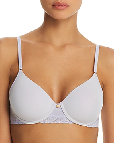 Natori Bliss Perfection All Day Underwire Contour Bra In Frosted Purple