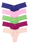 HANKY PANKY 5-PACK ORIGINAL RISE THONGS,48115VPK