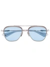 DITA EYEWEAR RIKTON TINTED AVIATOR SUNGLASSES