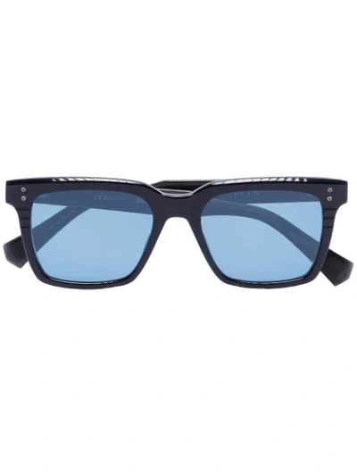 Dita Eyewear Drx Sequoia Square Sunglasses In Black