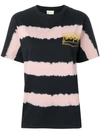 ARIES ARIES STRIPED T-SHIRT - BLACK