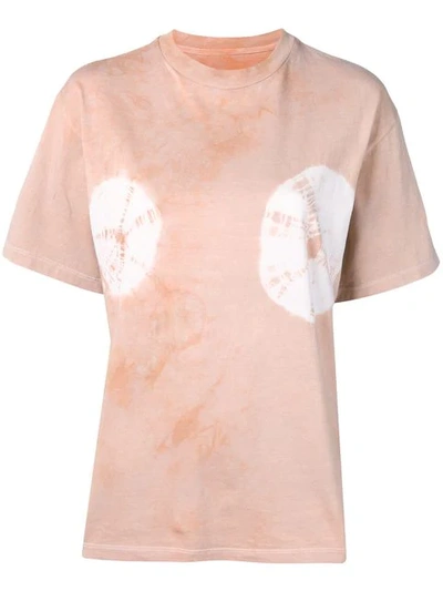 Aries Tie-dye T-shirt - 大地色 In Neutrals