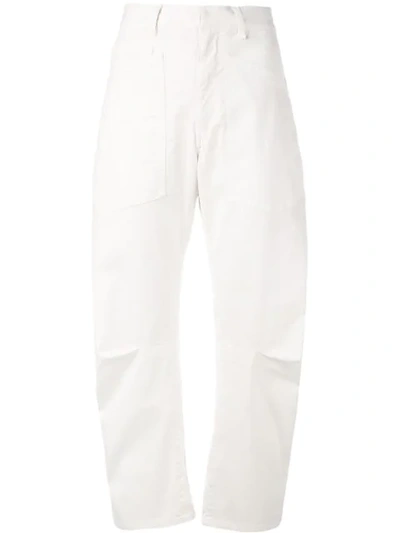 Nili Lotan Baggy Fit Jeans - 白色 In White