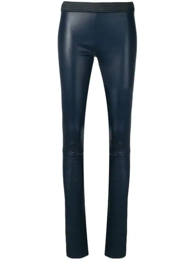 Drome Skinny Trousers In Blue