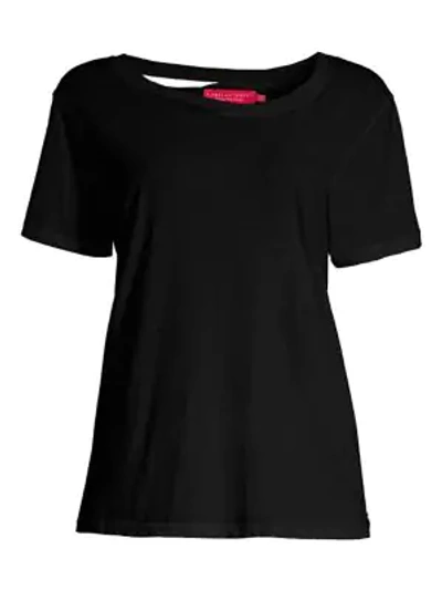 N:philanthropy Harlow Bff Deconstructed T-shirt In Black