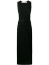 ISABEL BENENATO ISABEL BENENATO BELTED WAIST DRESS - BLACK