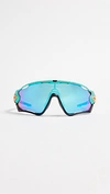 Oakley Jawbreaker Sunglasses In Splatter Celeste