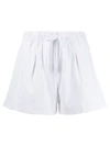 VINCE VINCE DRAWSTRING SHORTS - WHITE