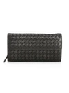 BOTTEGA VENETA WOMEN'S CONTINENTAL LEATHER WALLET,0434929056587