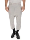 RICK OWENS RICK OWENS HIGH WAIST CROPPED TROUSERS