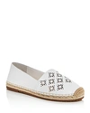 KATE SPADE KATE SPADE NEW YORK WOMEN'S GARCIA FLORAL PERFORATED ESPADRILLE FLATS,S1110006