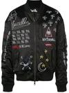Haculla Nocturnal Bomber Jacket In Black
