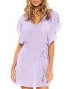 BECCA BY REBECCA VIRTUE BECCA BY REBECCA VIRTUE PALERMO DRESS SWIM COVER-UP,6760971